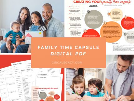 Digital PDF - Family Time Capsule Kit